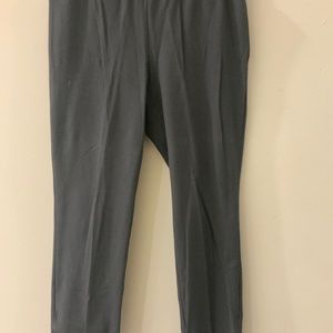 Grey stretch pants